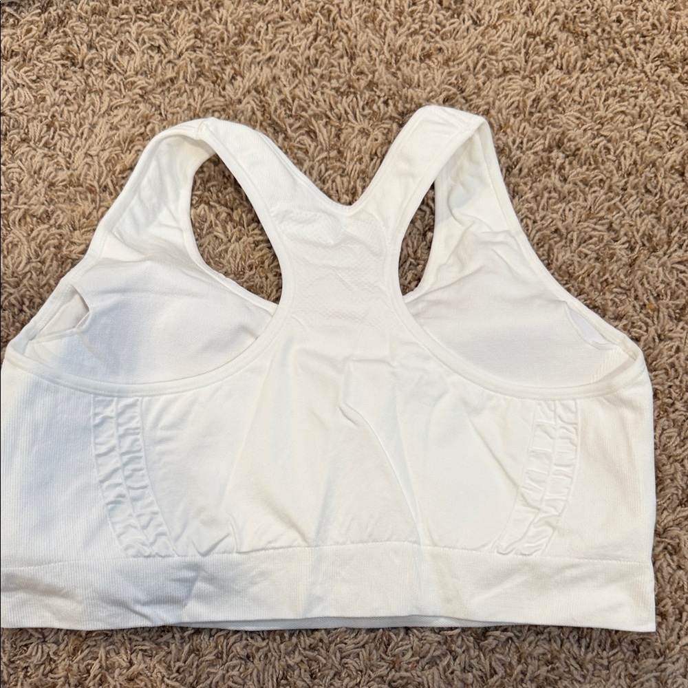 NWOT Shapermint Truekind White Reactive Sport Bra Size 2XL - Picture 4 of 9